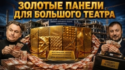 Филиал Большого театра в долгострое: &laquo;золотые&raquo; панели пахнут коррупцией и обманом